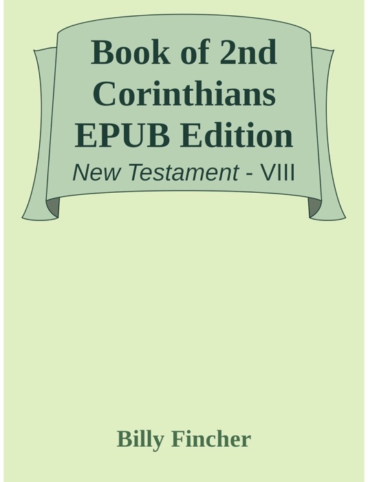 Book of 2nd Corinthians EPUB Edition