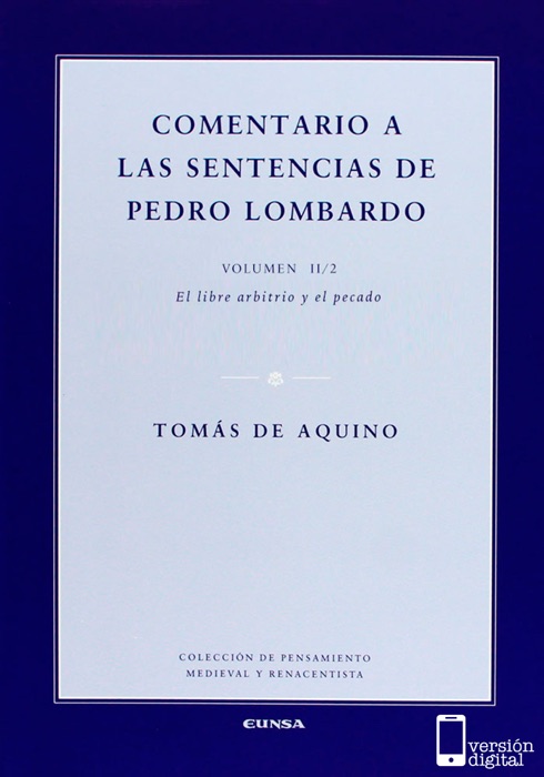 Comentario a las sentencias de Pedro Lombardo II/2