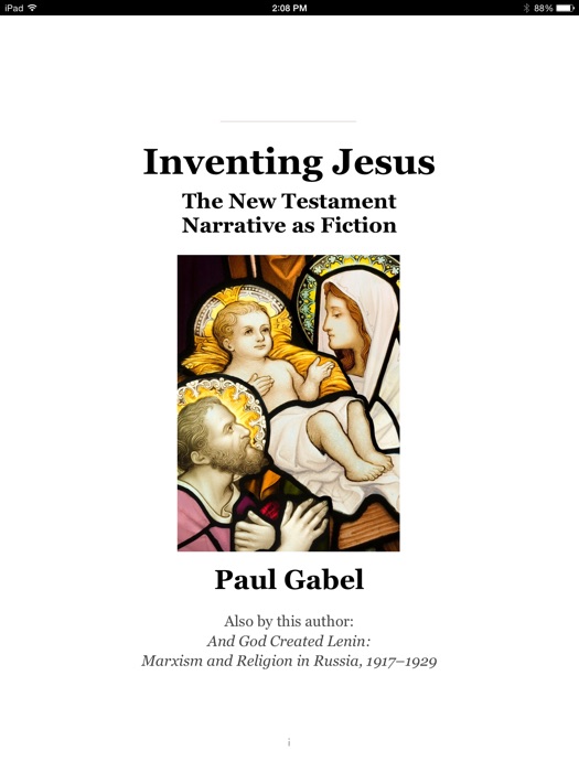 Inventing Jesus