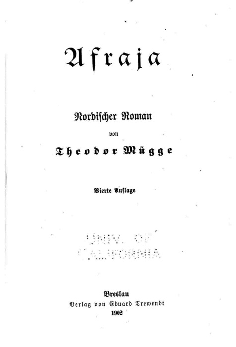 Afraja ein nordischer Roman