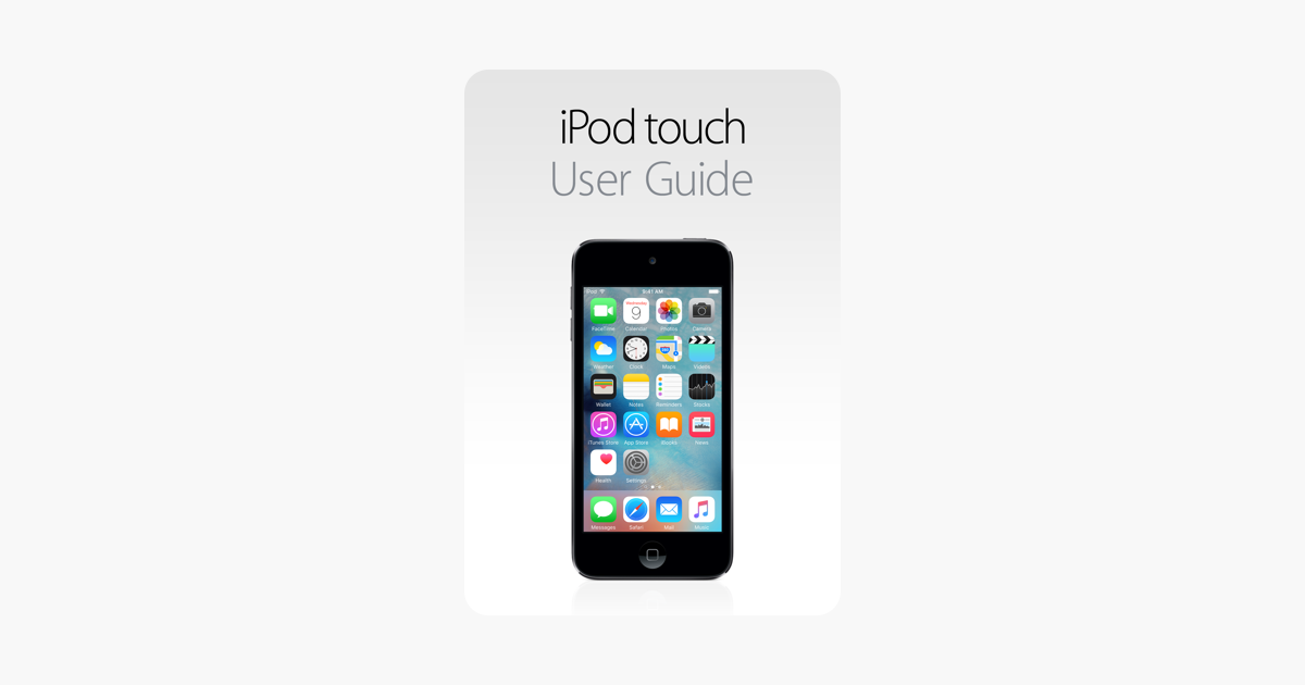 ‎iPod touch User Guide for iOS 9.3 on Apple Books