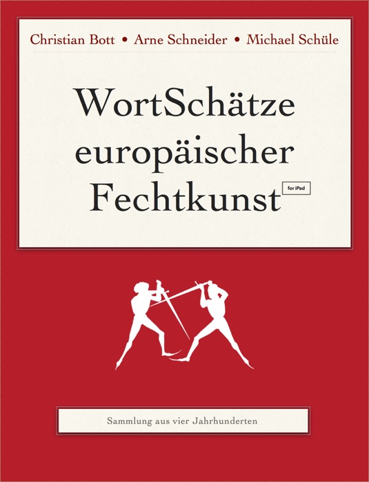 WortSchätze europäischer Fechtkunst (Design-Version)
