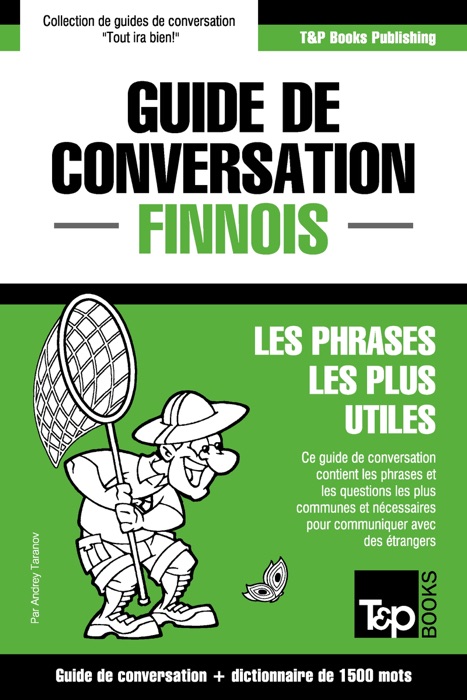 Guide de conversation Français-Finnois et dictionnaire concis de 1500 mots