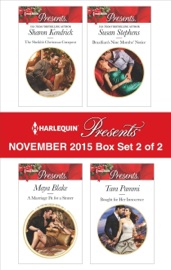 Harlequin Presents November 2015 - Box Set 2 of 2 - Sharon Kendrick, Maya Blake, Susan Stephens & Tara Pammi by  Sharon Kendrick, Maya Blake, Susan Stephens & Tara Pammi PDF Download
