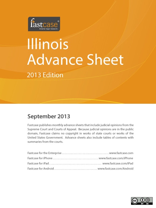 Illinois Advance Sheet September 2013