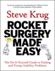 Steve Krug - Rocket Surgery Made Easy artwork