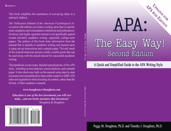 APA: The Easy Way! (for APA 6th edition)