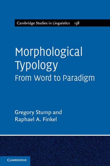 Morphological Typology