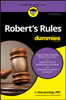 C. Alan Jennings, PRP - Robert's Rules For Dummies artwork