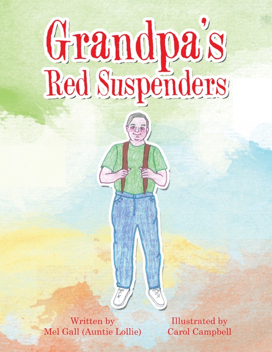 Grandpas Red Suspenders