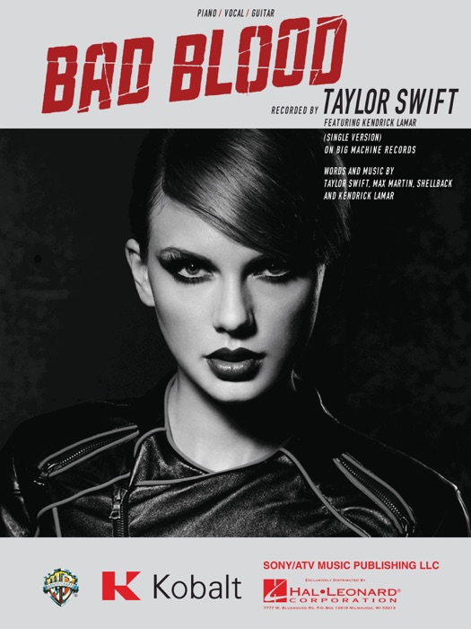 Bad Blood Sheet Music