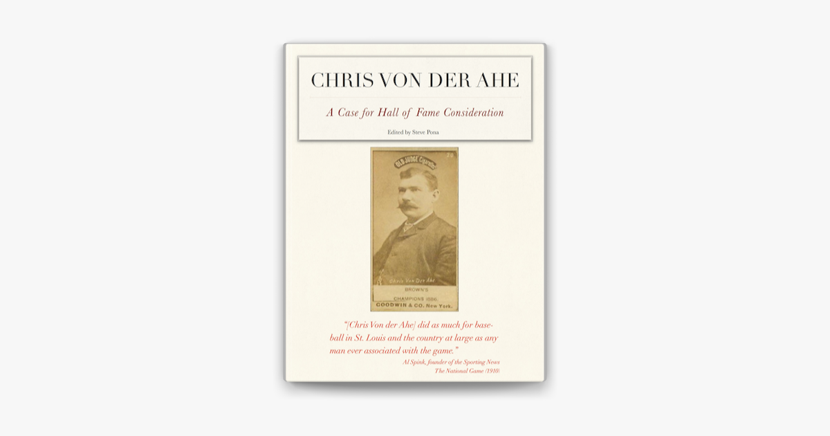 ‎Chris Von der Ahe on Apple Books