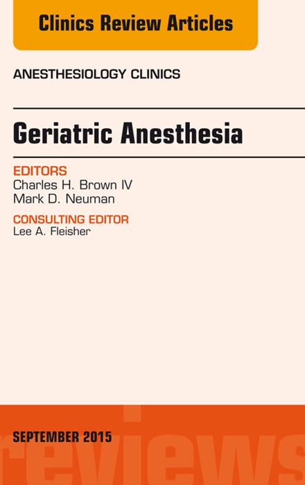 Geriatric Anesthesia