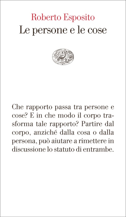 Le persone e le cose