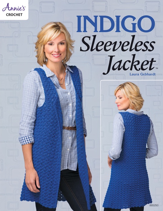 Indigo Sleeveless Jacket