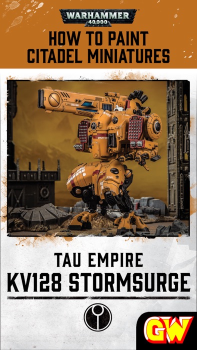 How to Paint Citadel Miniatures: KV128 Stormsurge (Mobile Edition)