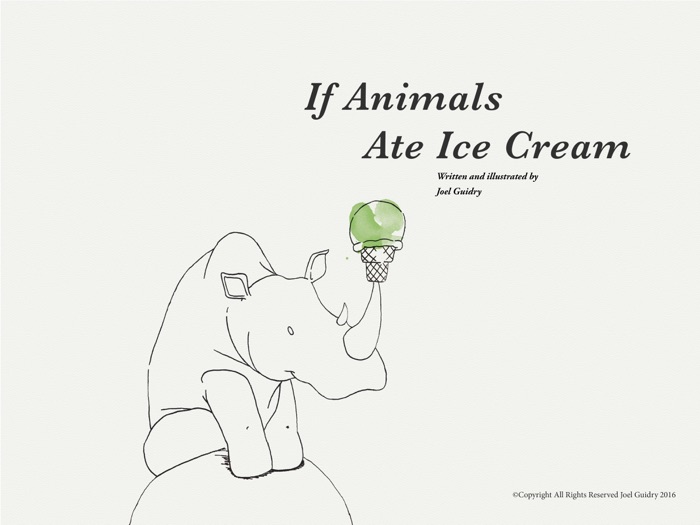 If Animals Ate Ice Cream