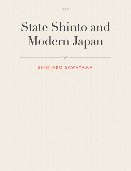 State Shinto and Modern Japan