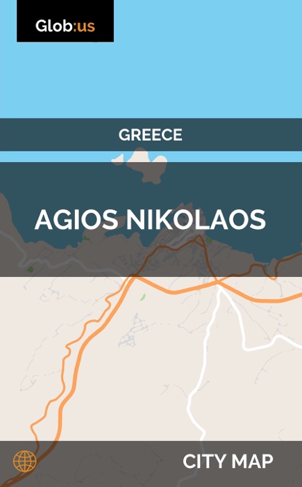 Agios Nikolaos, Greece - City Map