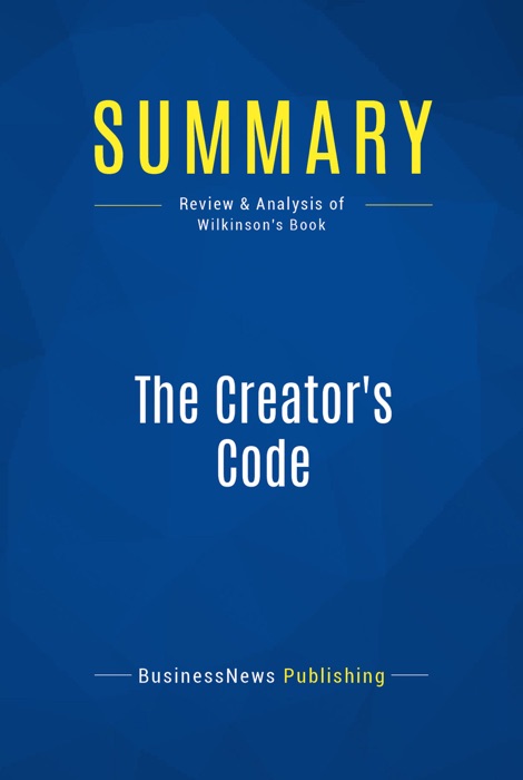 Summary: The Creator's Code