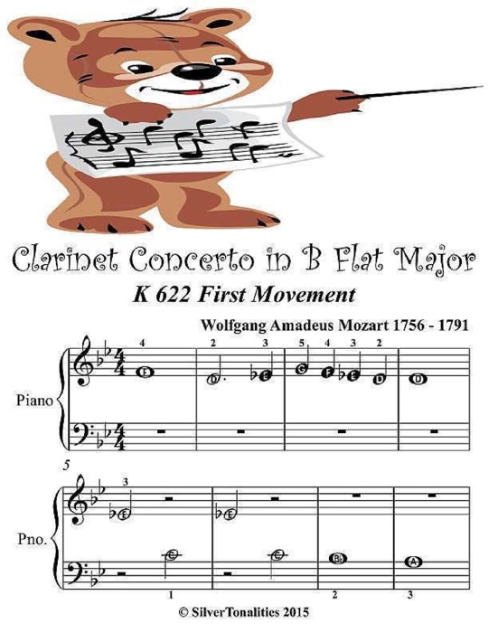 Clarinet Concerto In B Flat Major K622 First Movement