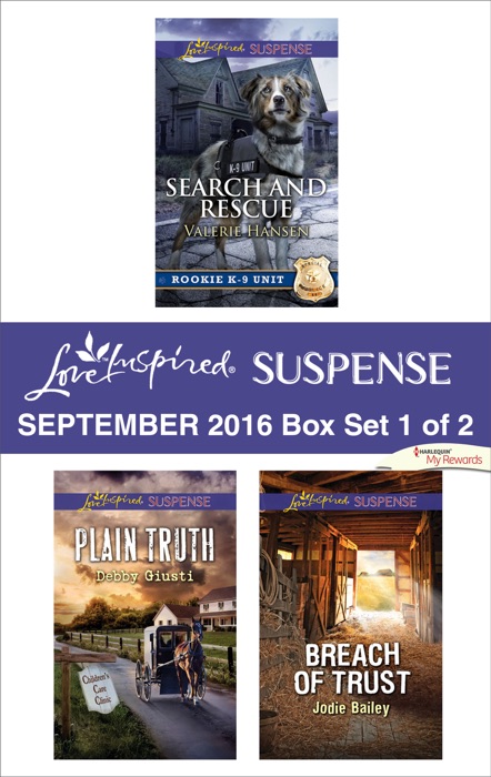 Harlequin Love Inspired Suspense September 2016 - Box Set 1 of 2