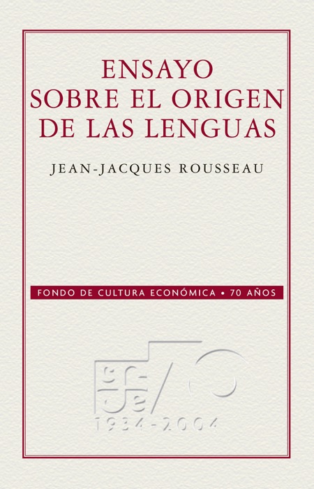 Ensayo sobre el origen de las lenguas