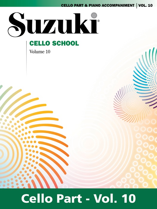 Suzuki Cello School - Volume 10