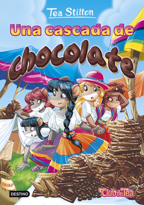 Una cascada de chocolate