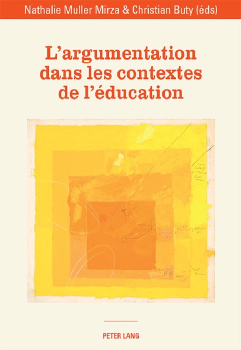 L’argumentation dans les contextes de l’éducation