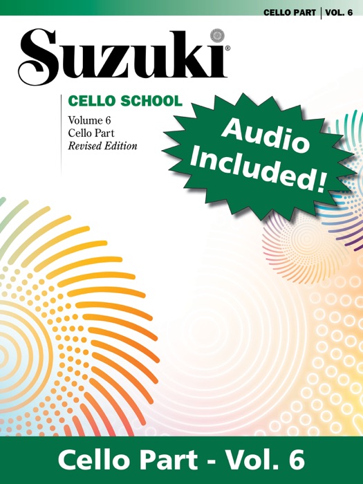 Suzuki Cello School - Volume 6 (Revised)