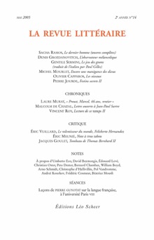 La Revue Littéraire N°14 - Collectif
