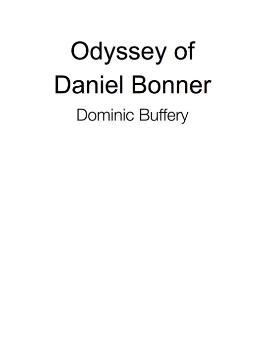 Odyssey of Daniel Bonner