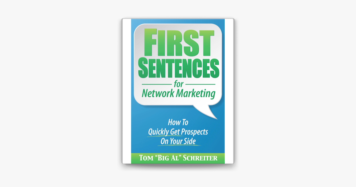 ‎First Sentences For Network Marketing on Apple Books