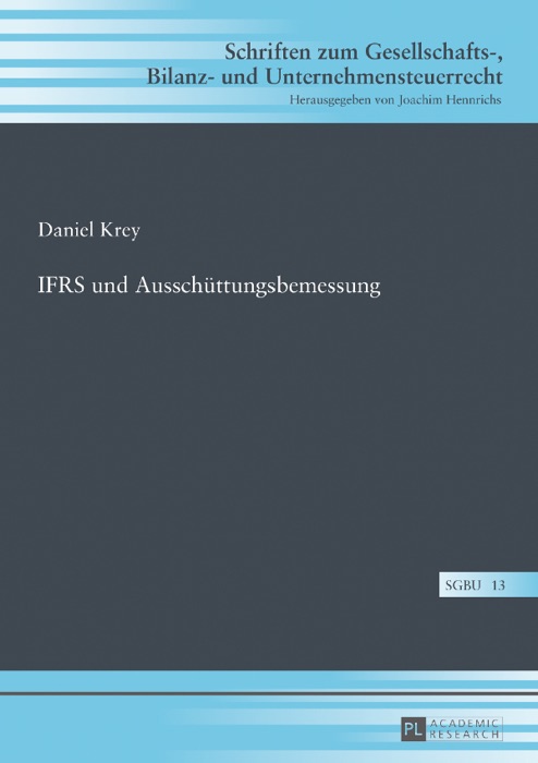 IFRS und Ausschüttungsbemessung