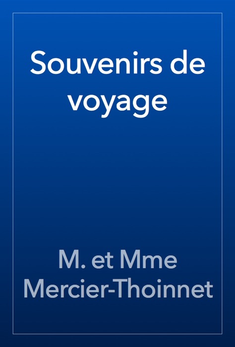 Souvenirs de voyage