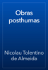 Obras posthumas - Nicolau Tolentino de Almeida