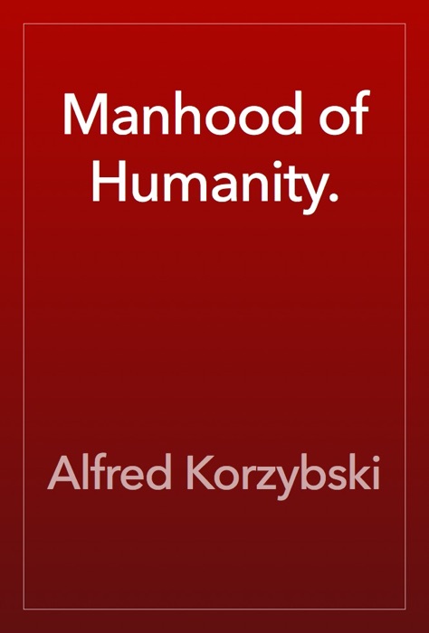 Manhood of Humanity.