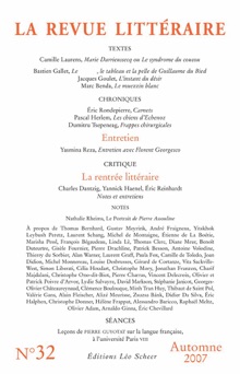 La Revue Littéraire N°32 - Collectif