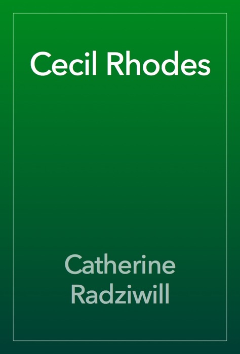 Cecil Rhodes