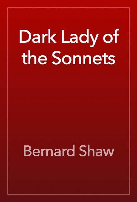 Dark Lady of the Sonnets