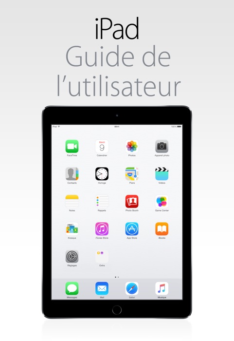 Guide de l’utilisateur de l’iPad pour iOS 8.4