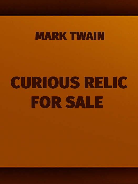 Curious Relic For Sale