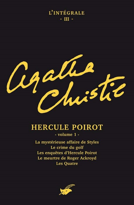 Intégrale Hercule Poirot volume 1