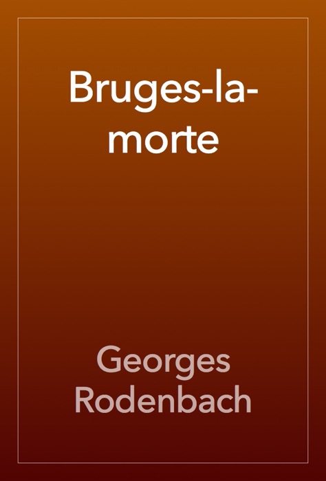 Bruges-la-morte