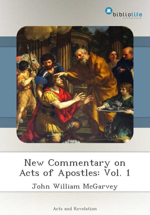 New Commentary on Acts of Apostles: Vol. 1