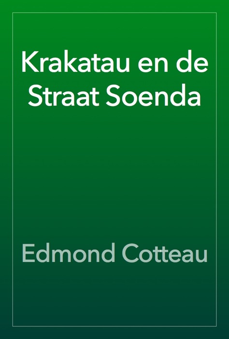 Krakatau en de Straat Soenda