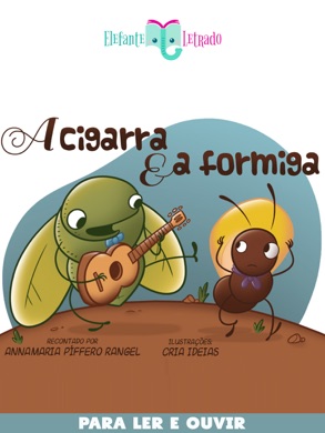 Capa do livro A Cigarra e a Formiga de Esopo