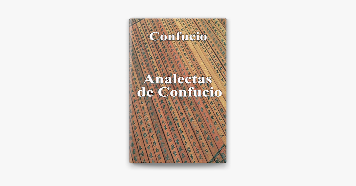 Analectas De Confucio On Apple Books