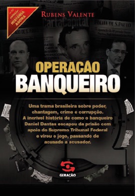 Capa do livro Operação Banqueiro de Rubens Valente